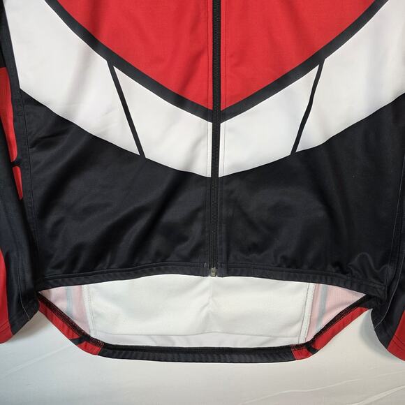 PEARL IZUMI Elite Cycling Soft Shell LTD Red/Black Mens Large Zip Pocket - Picture 5 of 13